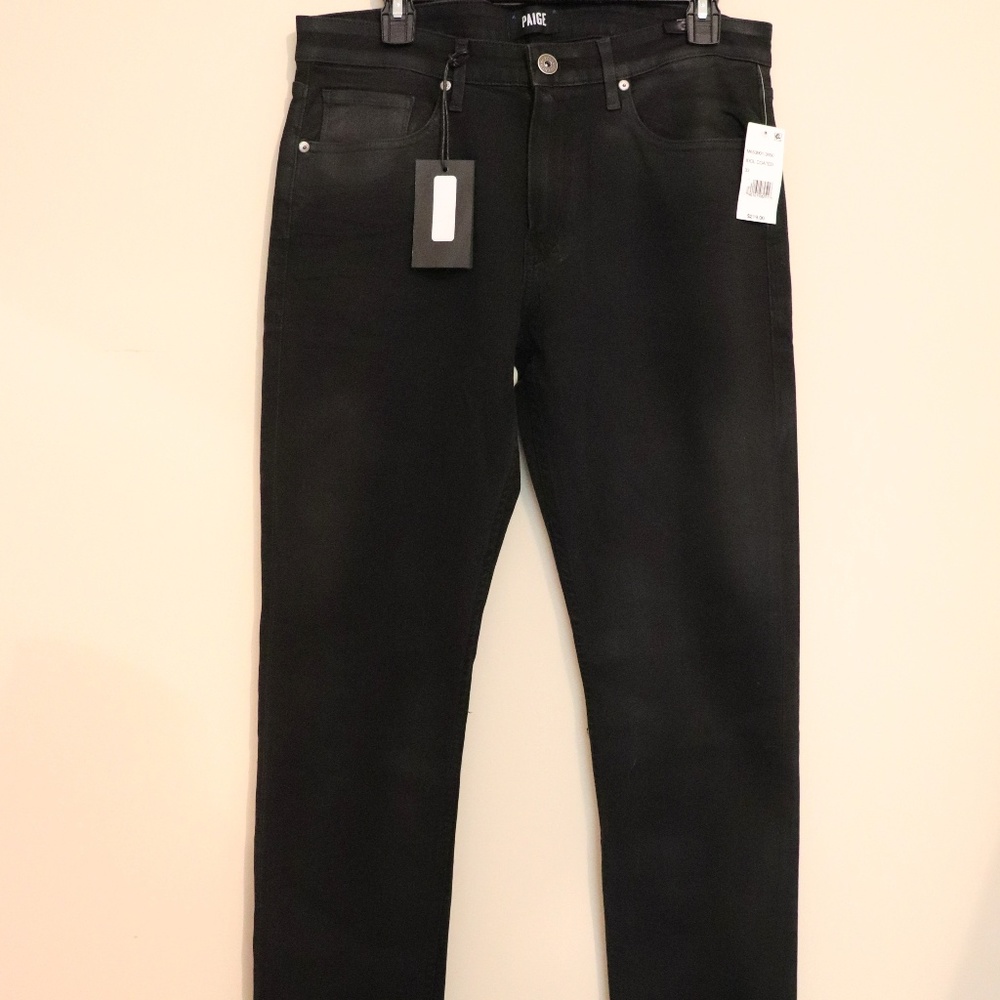Paige Men's Lennox The Skinny Black NWT 33